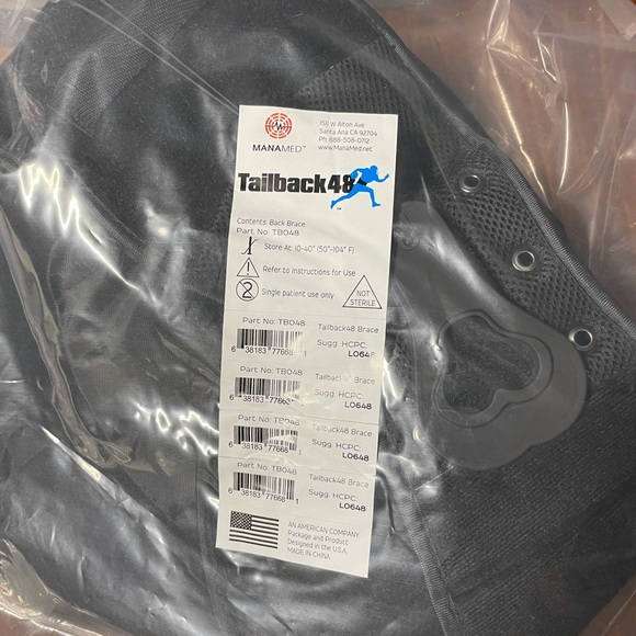 Back brace - Picture 2 of 2